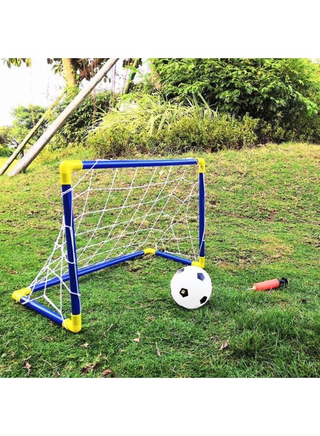 Kids Mini Football Goal Net, Portable Soccer Goal Post for Indoor and Outdoor Play - Image 2